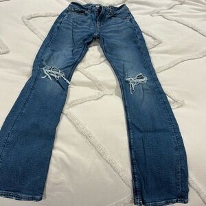 American Eagle stretch flared jeans